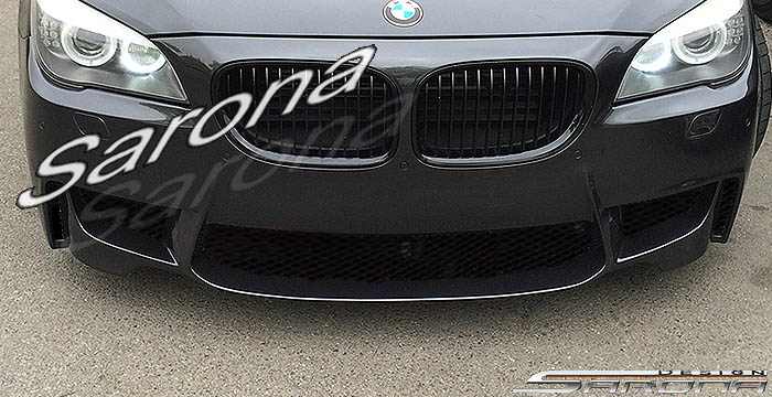Custom BMW 7 Series  Sedan Front Bumper (2009 - 2012) - $850.00 (Part #BM-044-FB)